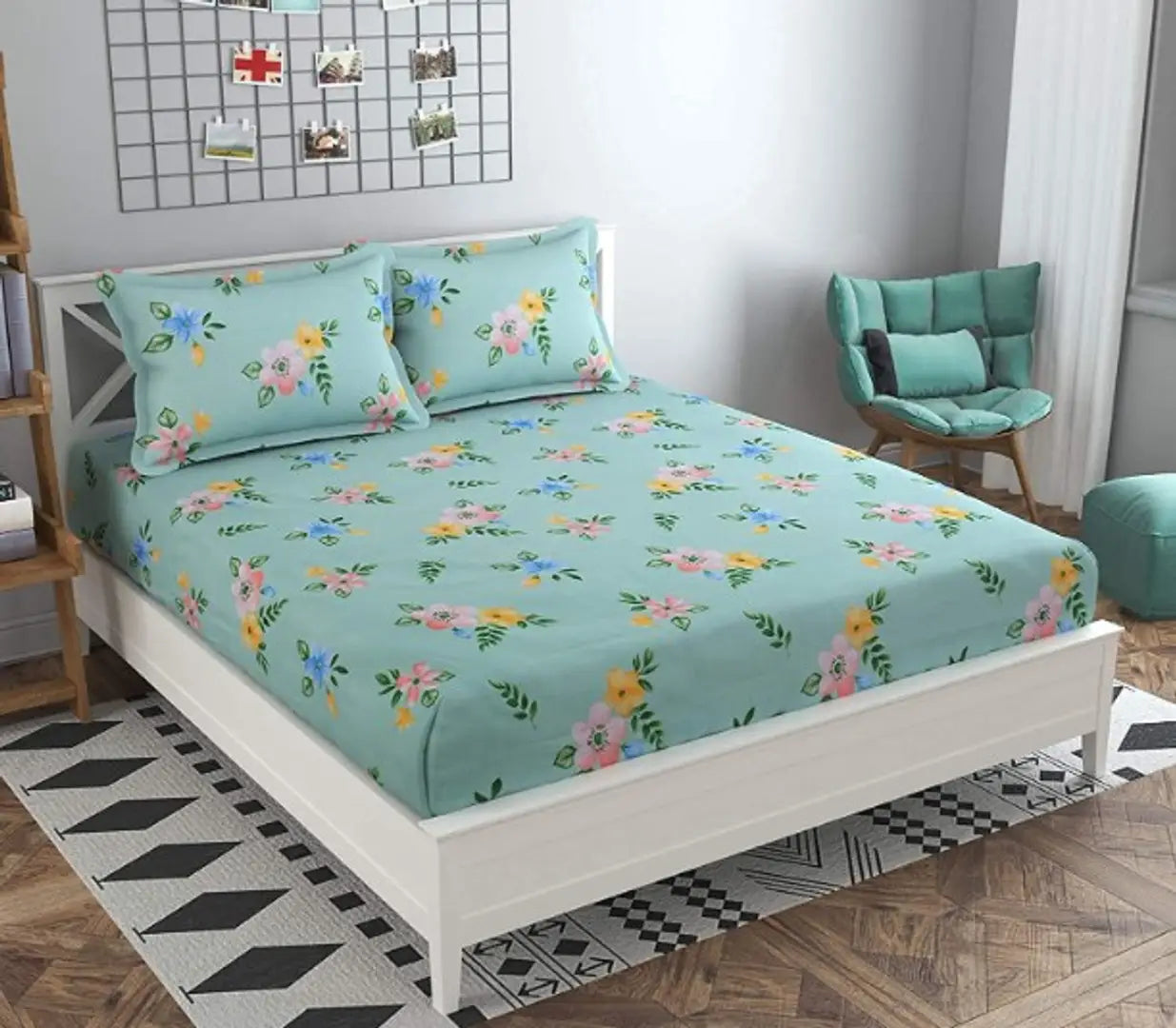 NEWTOWN Elastic Fitted Bedsheet