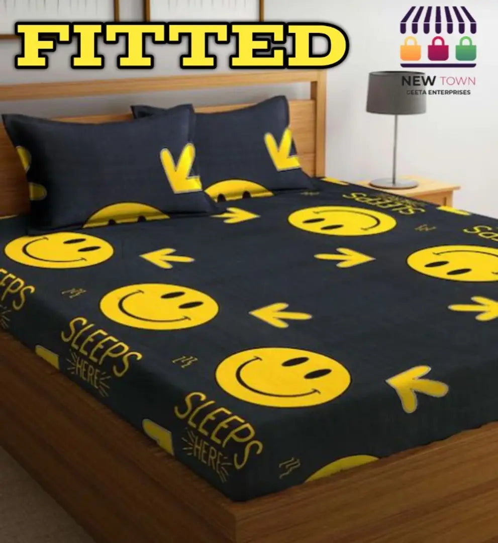 NEWTOWN Elastic Fitted Bedsheet